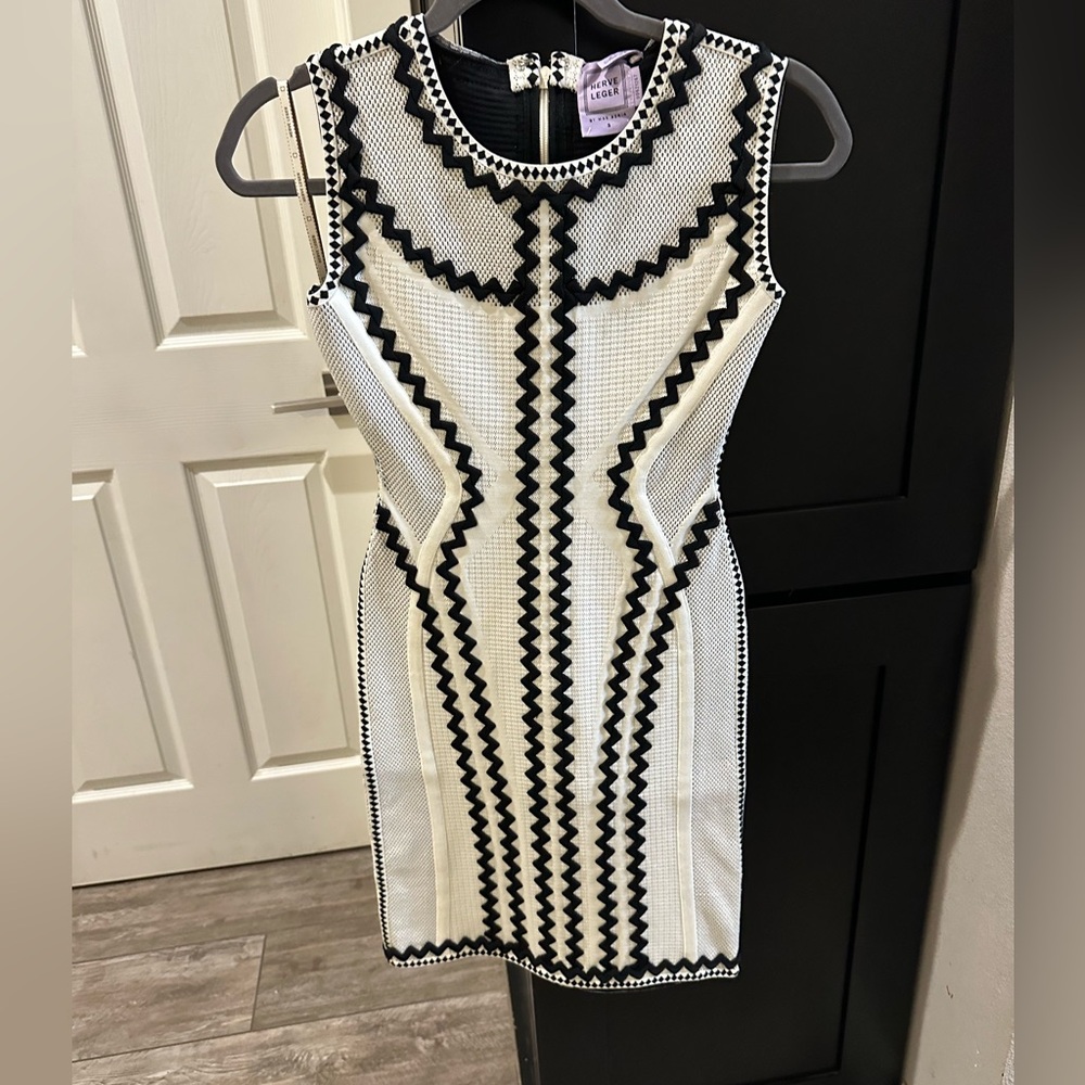 Tags still attached Herve Leger dress